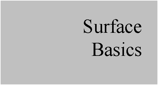 Text Box: Surface
Basics
