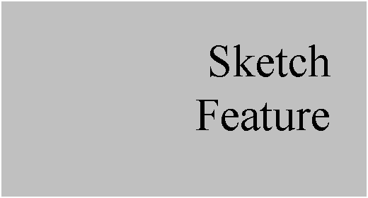 Text Box: Sketch
Feature
